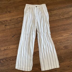 Never worn Anine Bing striped pants